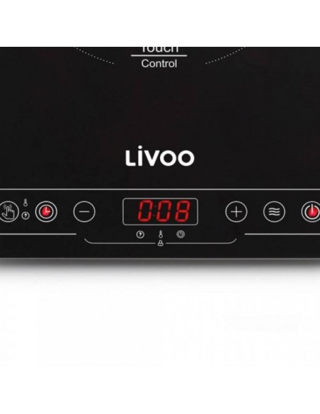 Plaque à Induction Simple LIVOO DOC235 2000Watts - Noir