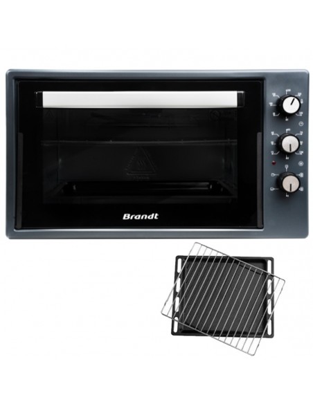Four Électrique BRANDT FC45MUB avec grille et plateau cuisson Four Électrique BRANDT FC45MUB avec grille et plateau cuisson