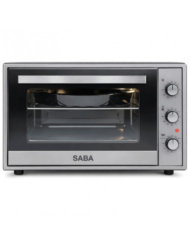 Four Electrique Saba 45500-L design silver cuisine moderne familiale Four Electrique Saba 45500-L design silver cuisine moderne familiale