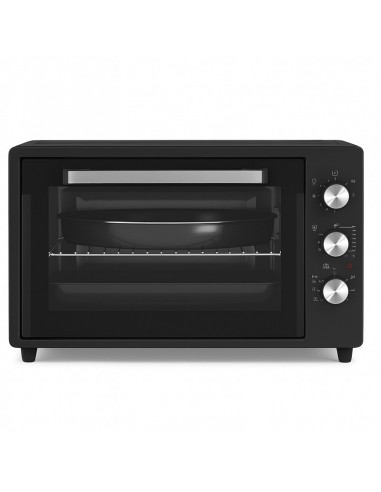 four électrique 70L noir grande capacité cuisine familiale pratique