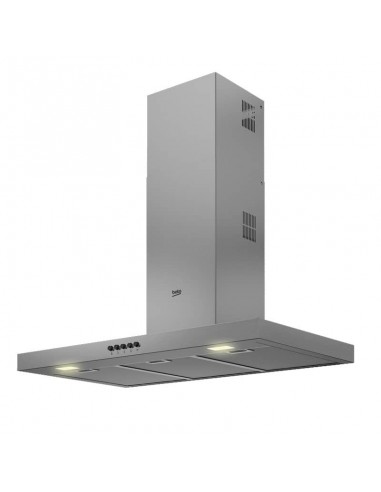 Hotte Pyramidale Beko BHCB91622BXH 90Cm - Inox Hotte Pyramidale Beko BHCB91622BXH 90Cm - Inox