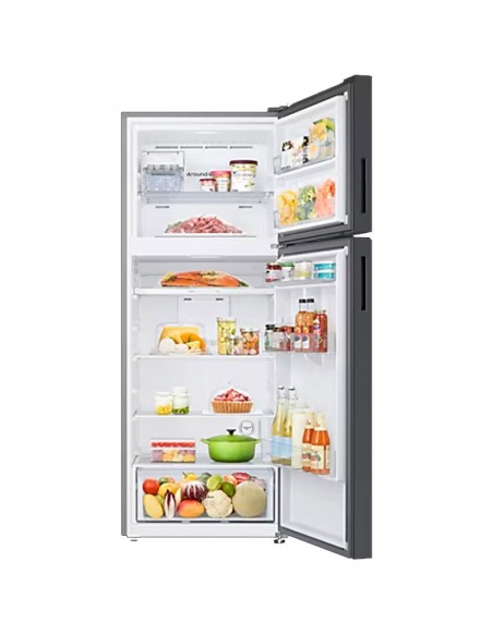 Frigo Samsung 460L avec étagères en verre trempé élégantes Frigo Samsung 460L avec étagères en verre trempé élégantes