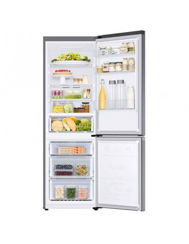 Réfrigérateur Samsung combiné silver grande capacité familiale moderne