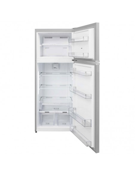 Frigo moderne 432 litres inox foncé cuisine équipée Frigo moderne 432 litres inox foncé cuisine équipée