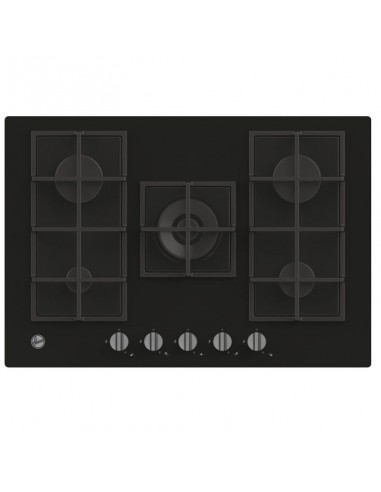 Plaque De Cuisson HOOVER HVG74K3B 5 Feux 75 Cm - Noir Plaque De Cuisson HOOVER HVG74K3B 5 Feux 75 Cm - Noir