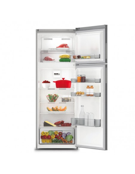 Réfrigérateur Whirlpool grande capacité 300-400 litres inox