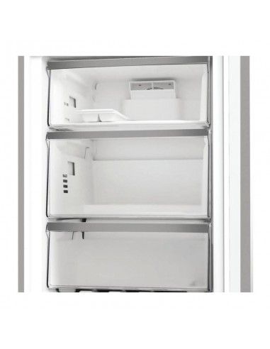 Réfrigérateur Whirlpool inox classe énergétique A+ silencieux