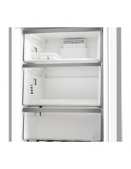 Réfrigérateur Whirlpool inox classe énergétique A+ silencieux