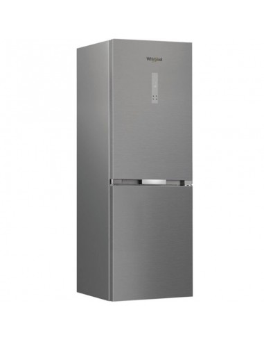 réfrigérateur Whirlpool grande capacité inox vue extérieure