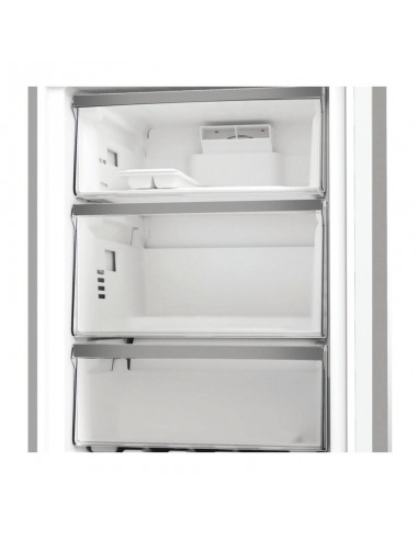 réfrigérateur Whirlpool inox bac à légumes et rangements