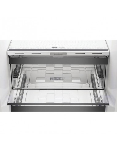 réfrigérateur double porte Whirlpool 250L rangement optimisé