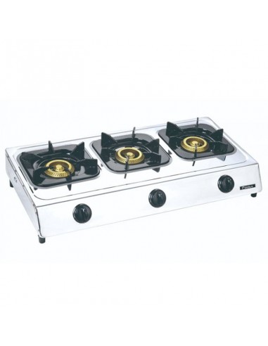 Réchaud cuisine inox 3 feux BIOLUX facile à utiliser quotidiennement Réchaud cuisine inox 3 feux BIOLUX facile à utiliser quotidiennement
