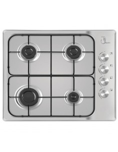plaque de cuisson COALA inox G2244 gros plan brûleurs