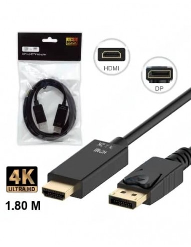 Câble DISPLAYPORT VERS HDMI 4K-2K