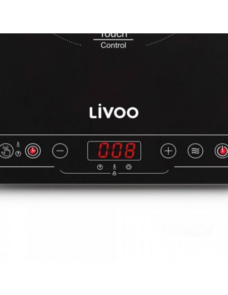 plaque induction LIVOO fonction maintien au chaud intuitive
