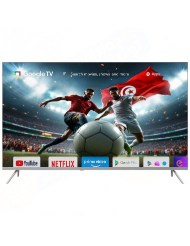 TV TELEFUNKEN 60” QLED Smart ports HDMI USB