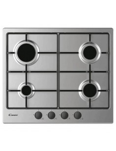 Plaque de cuisson inox 4 feux Candy CM6PBRX-4U2 design premium