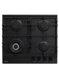 plaque de cuisson FOCUS F.8004BS détail brûleurs triple couronne