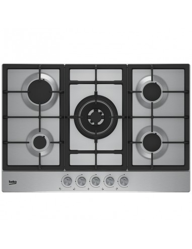 Plaque gaz encastrable 75cm 5 brûleurs haute performance Plaque gaz encastrable 75cm 5 brûleurs haute performance