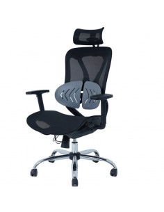 Chaise de Direction MOON Base Chrome Noir ( Moon ) 2