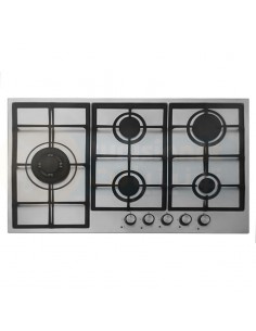 Table de cuisson gaz encastrable 90cm inox