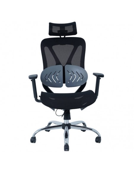 Chaise de Direction MOON Base Chrome Noir ( Moon ) Chaise de Direction MOON Base Chrome Noir ( Moon )