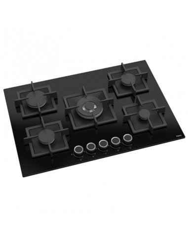 Plaque encastrable cuisine moderne noir 5 feux Plaque encastrable cuisine moderne noir 5 feux