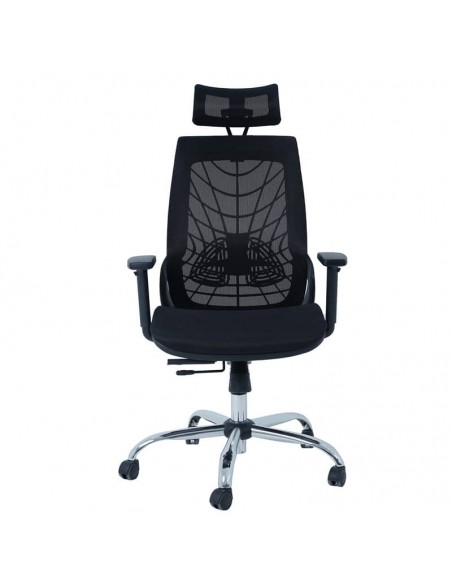 Chaise de Direction Spider Base Chrome Noir ( Spider ) Chaise de Direction Spider Base Chrome Noir ( Spider )