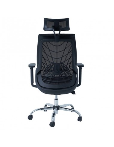 Chaise de Direction Spider Base Chrome Noir ( Spider ) Chaise de Direction Spider Base Chrome Noir ( Spider )