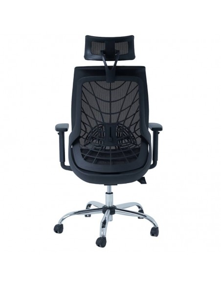 Chaise de Direction Spider Base Chrome Noir ( Spider ) Chaise de Direction Spider Base Chrome Noir ( Spider )