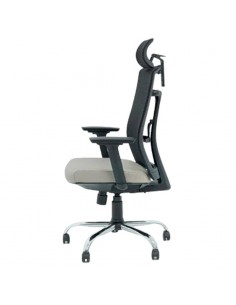 Chaise Directeur Enjoy Avec Accoudoirs Grège (Enjoy-G) 2