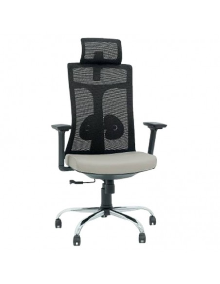 Chaise Directeur Enjoy Avec Accoudoirs Grège (Enjoy-G) Chaise Directeur Enjoy Avec Accoudoirs Grège (Enjoy-G)