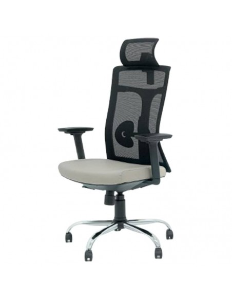 Chaise Directeur Enjoy Avec Accoudoirs Grège (Enjoy-G) Chaise Directeur Enjoy Avec Accoudoirs Grège (Enjoy-G)