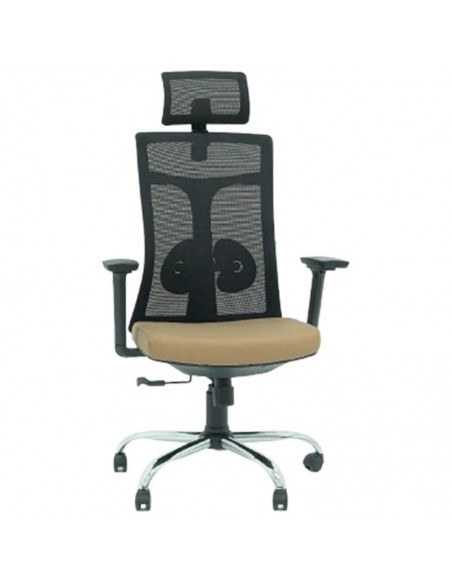 Chaise Directeur Enjoy Avec Accoudoirs Caramel ( Enjoy-C )