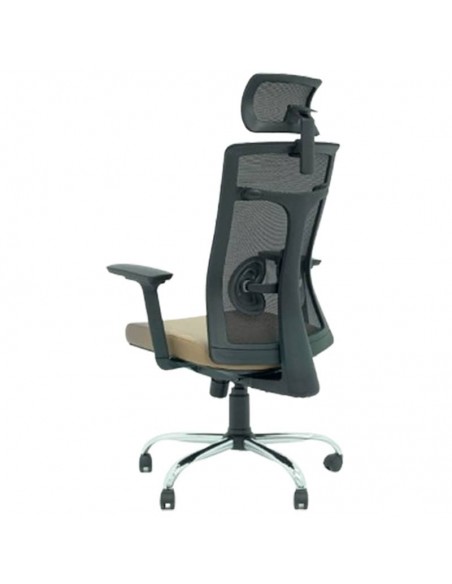 Chaise Directeur Enjoy Avec Accoudoirs Caramel ( Enjoy-C )