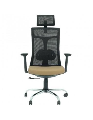 Chaise Directeur Enjoy Avec Accoudoirs Caramel ( Enjoy-C )