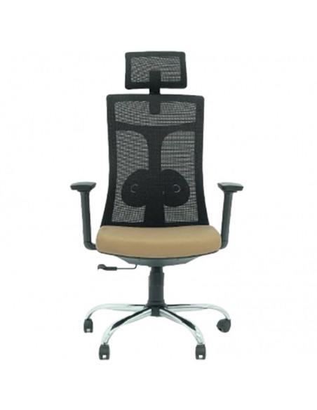 Chaise Directeur Enjoy Avec Accoudoirs Caramel ( Enjoy-C )