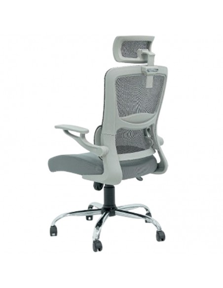 Chaise Directeur Roy Avec Accoudoirs Gris ( Roy-G ) Chaise Directeur Roy Avec Accoudoirs Gris ( Roy-G )