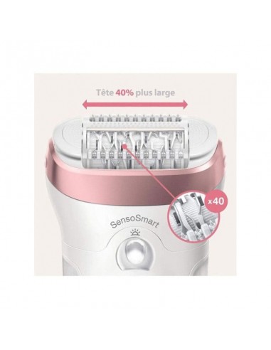 Épilateur Électrique BRAUN Silk-épil Série 9 - WET & DRY (SES9/980)