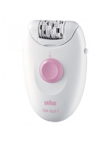 Épilateur Électrique BRAUN Silk-Epil 1 - Blanc (SE1170)