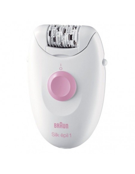 Épilateur Électrique BRAUN Silk-Epil 1 - Blanc (SE1170)