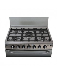 Cuisinière BIOLUX 5 Feux 76cm - Inox (M-7656-XTBA) 2