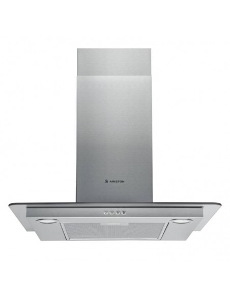 Hotte Decorative ARISTON AHF6-4F-LMX 432 m3/h puissante Hotte Decorative ARISTON AHF6-4F-LMX 432 m3/h puissante