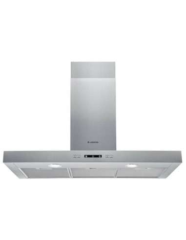 Hotte Ariston T-Box 90 cm contrôle boutons 4 vitesses Hotte Ariston T-Box 90 cm contrôle boutons 4 vitesses