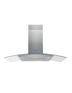 Hotte décorative ARISTON AHGC97FLBX silencieuse 35 dB
