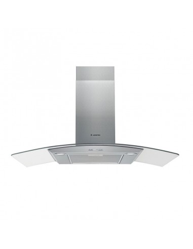Hotte décorative ARISTON AHGC97FLBX silencieuse 35 dB