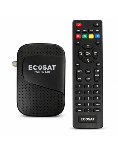 Récepteur ECOSAT FUN 40 Lite avec abonnement 12 mois inclus Récepteur ECOSAT FUN 40 Lite avec abonnement 12 mois inclus