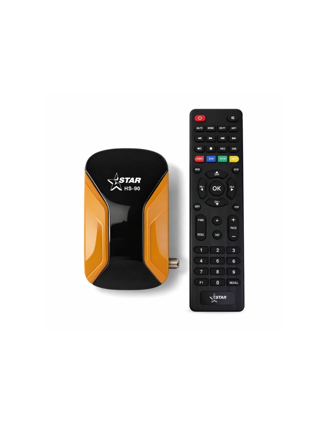 récepteur STARSAT STAR HS90 Full HD 1080p design noir