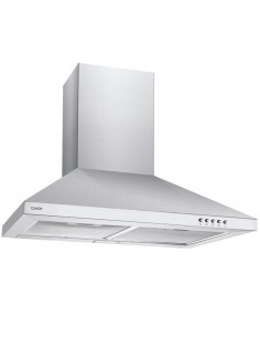 hotte décorative pyramidale inox 60 cm design élégant
