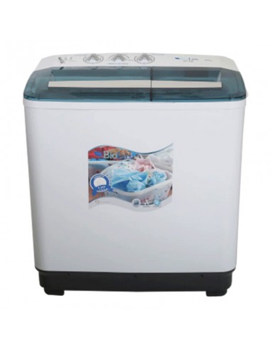 Machine à Laver BIOLUX Semi-Automatique 12Kg - Blanc (DT120)